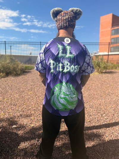 Bekky Lost Lands Baseball Jersey Purple