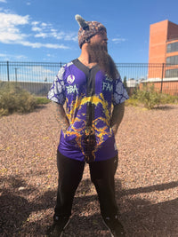 Bekky Lost Lands Baseball Jersey Purple