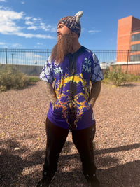 Bekky Lost Lands Baseball Jersey Purple